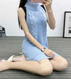 Japanese Virgin Killer Sweater Dress SD02263