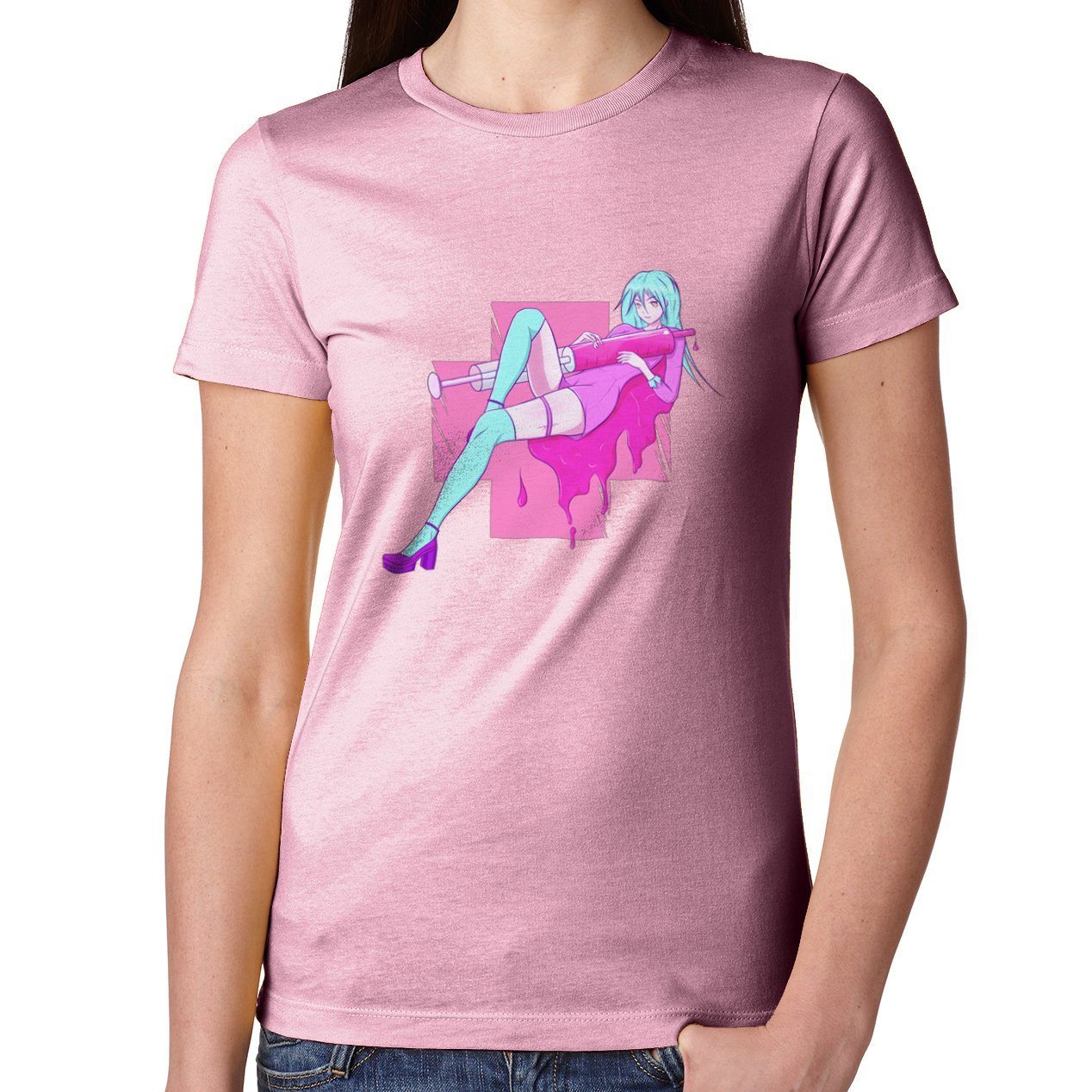 Yami Kawaii Psycho Syringe Nurse T-shirt/Sweater SD02743