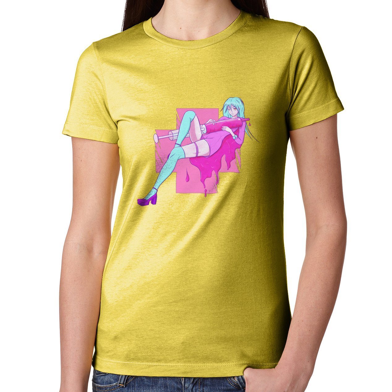 Yami Kawaii Psycho Syringe Nurse T-shirt/Sweater SD02743