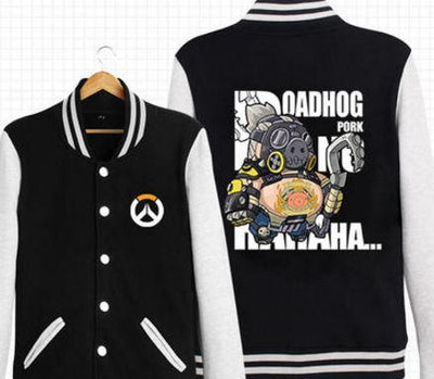 Overwatch Black&White Baseball Jacket SD02191