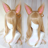 Fox Ears Blonde Long Wig SD00480