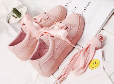 Sweet ribbon casual sneaker shoes SD00906