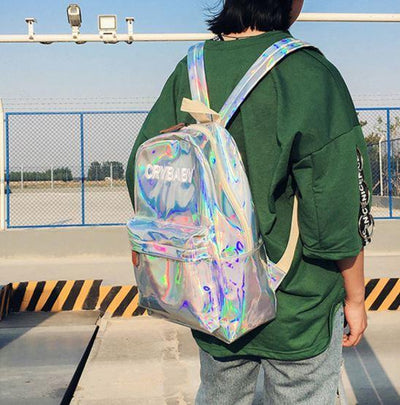 Japanese holographic crybaby backpack SD00659