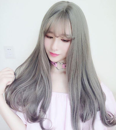 Harajuku Long Silver/Grey Wig SD00640