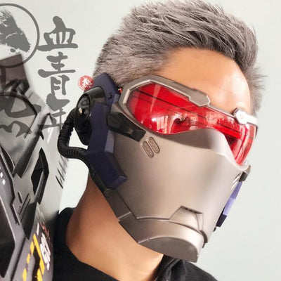 Overwatch Soldier:76 led lights mask SD02460