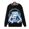 Japanaes Snow Miku Chibi Hoodie Sweater SD02644