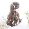 Honey Pudding Brown Long Wave Wig SD00219