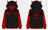 Kawaii Devil&Angel Warm Couple Hoodie Sweater SD01823