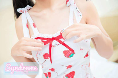 Strawberry Bunny Swimsuit SD00513