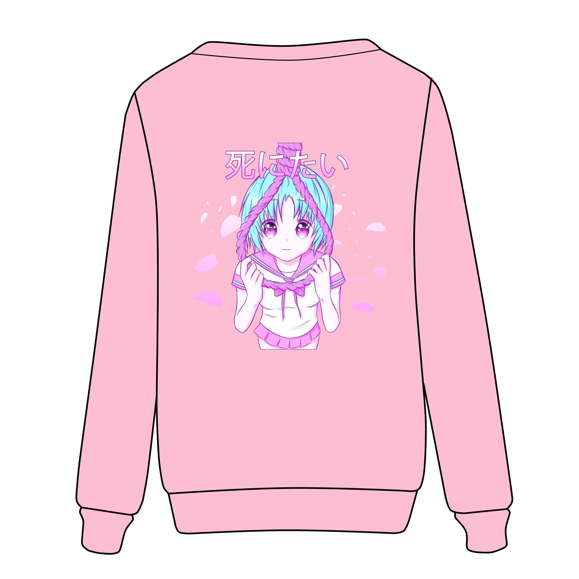 Yami Kawaii Menhera Noose School Girl T-shirtSweater SD02742