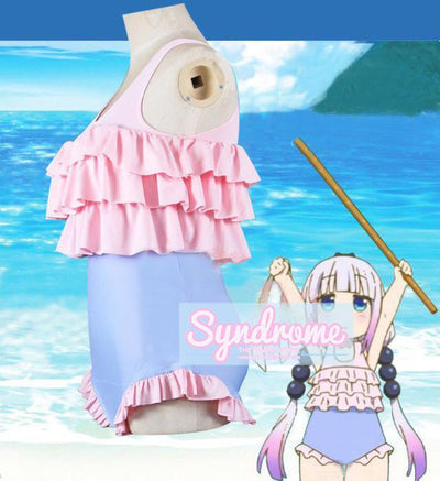 Miss Kobayashi's Dragon Maid Kanna 1 Piece Swimsuit (swim suit) SD02249