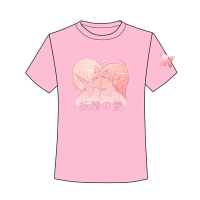 Japanese Yuri Fairy Love Kiss Pastel T-shirt/Sweater SD02732