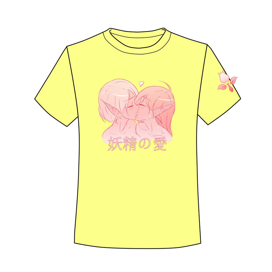 Japanese Yuri Fairy Love Kiss Pastel T-shirt/Sweater SD02732