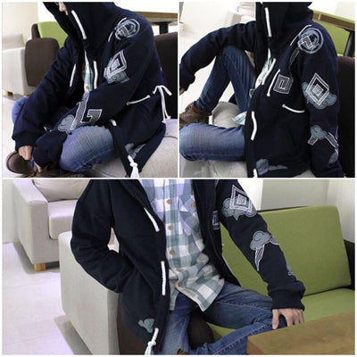 Overwatch Hanzo Navy Hoodie Sweater SD02270