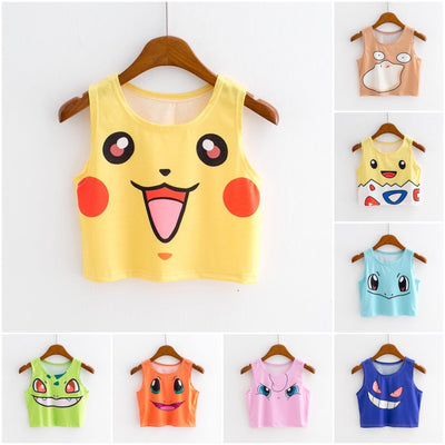 Pokemon Team Crop Top SD00549