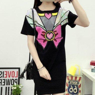 Japanese Inspired Sailor Moon Short-sleeve Dress SD00644